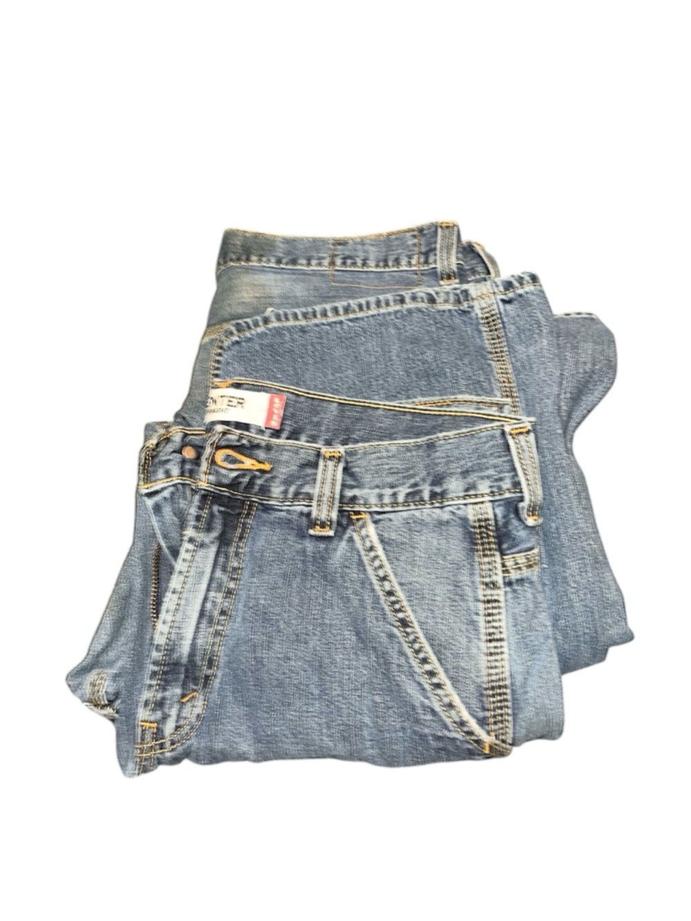 Levi Light Wash Blue Denim carpenter Jeans